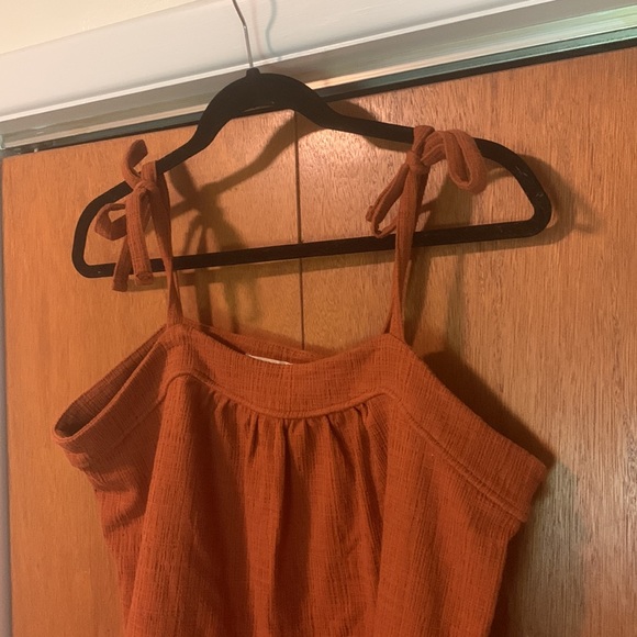 Madewell Tie Strap Tank - Picture 2 of 3